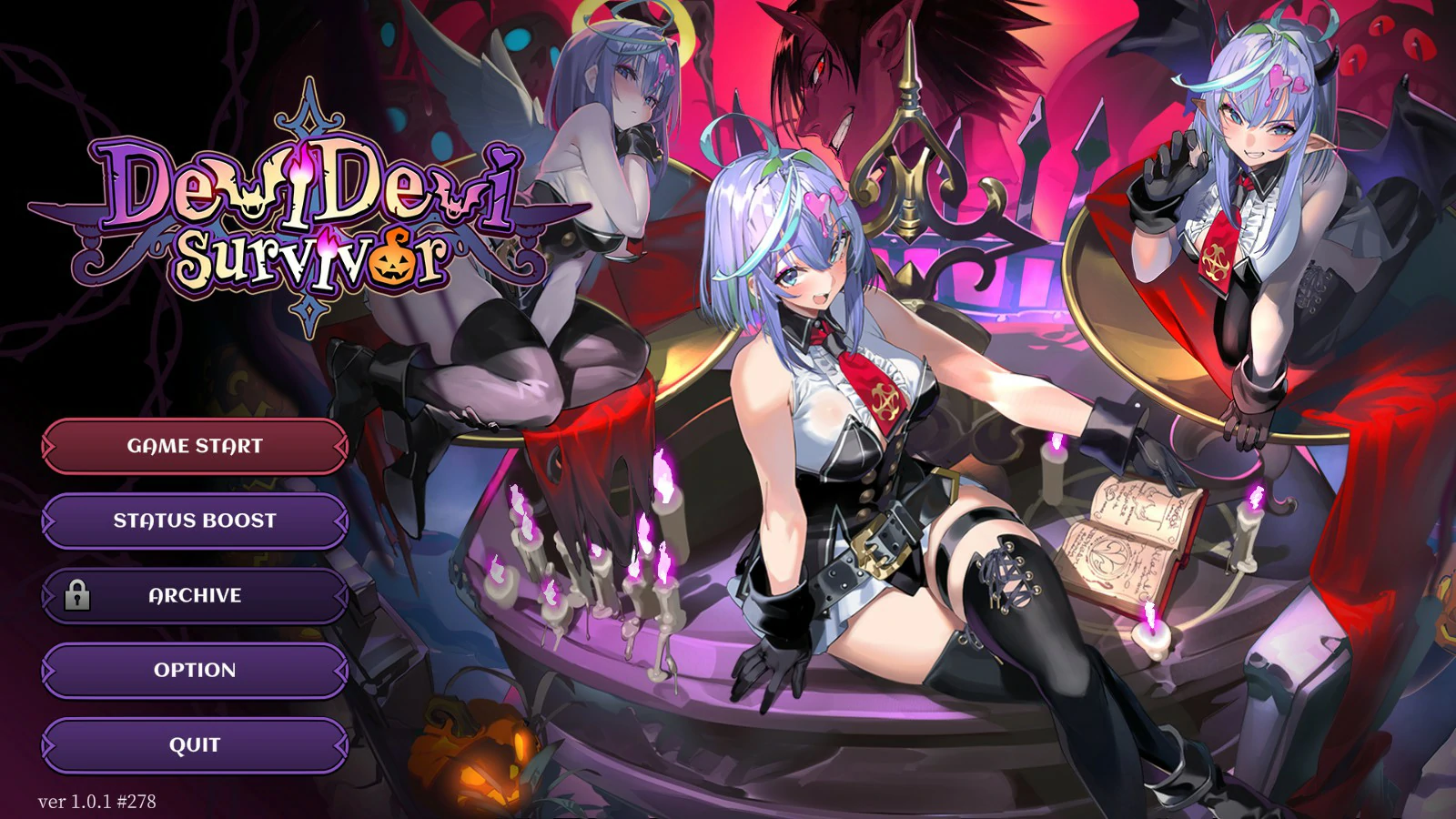 【肉鸽SLG/中文/动态】 恶魔幸存者 Ver1.0.1 STEAM官方中文版【PC/0.23G】