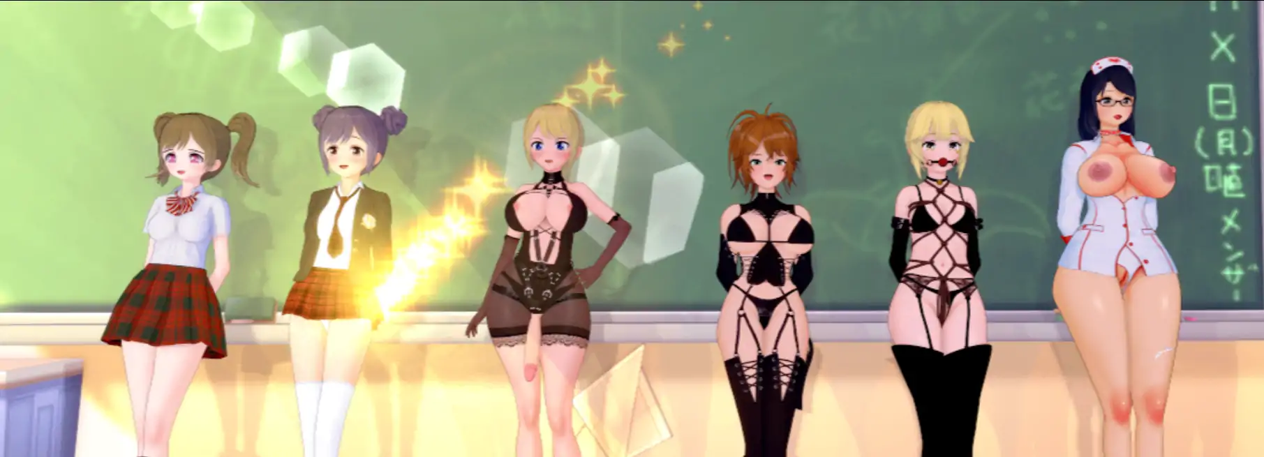 【日系SLG/AI汉化/沙盒】扶他性爱学院v0.55 AI汉化版【PC+安卓/1.34G/更新】