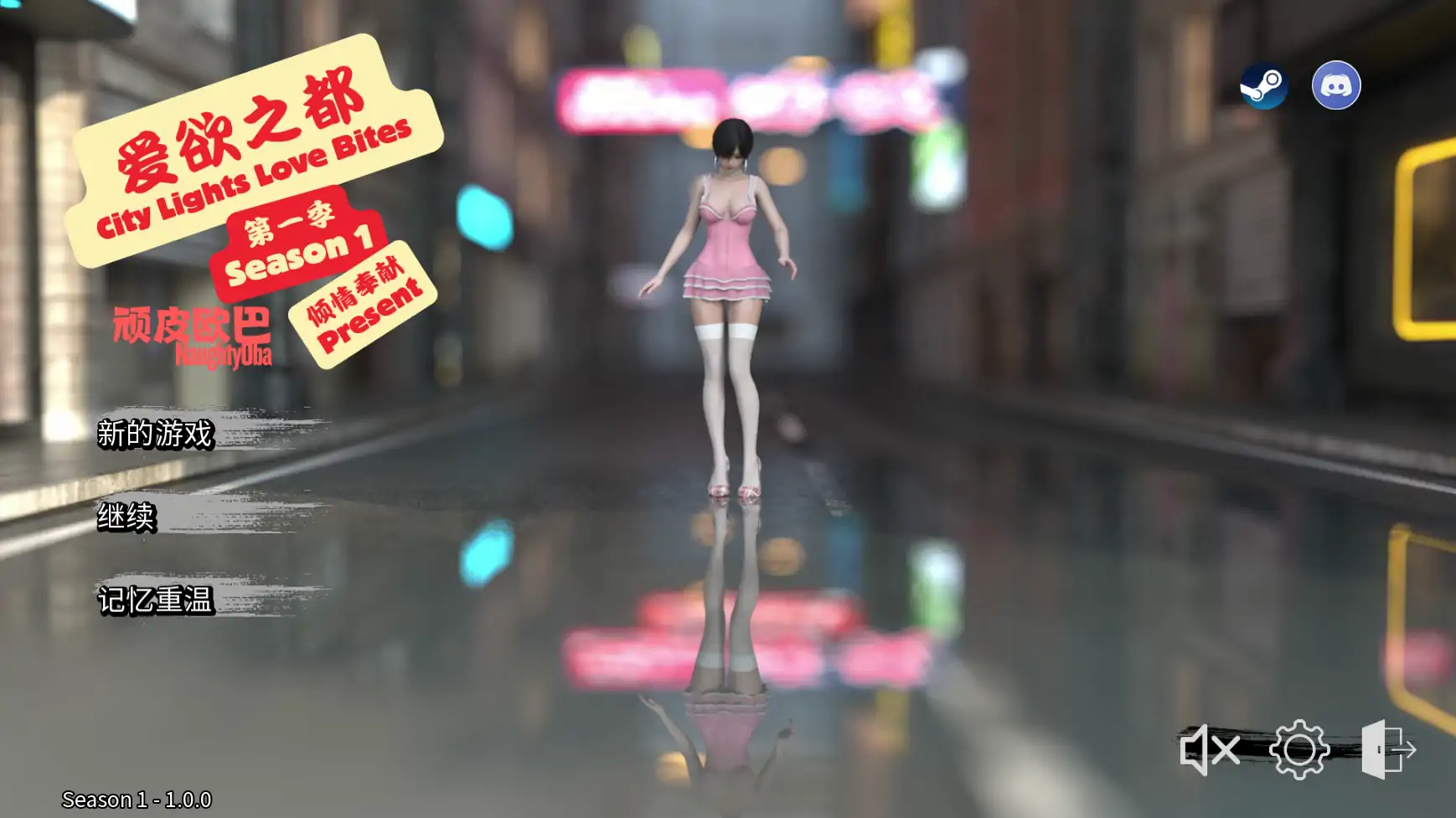 【欧美SLG/AI汉化/熟女】爱欲之都s1v1.0.0  AI汉化版【PC/5.39G/更新】