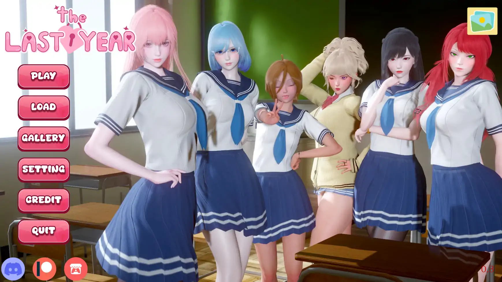 【亚洲SLG/AI汉化/3D】最后一年0.3 AI汉化版【PC+安卓/1.36G】