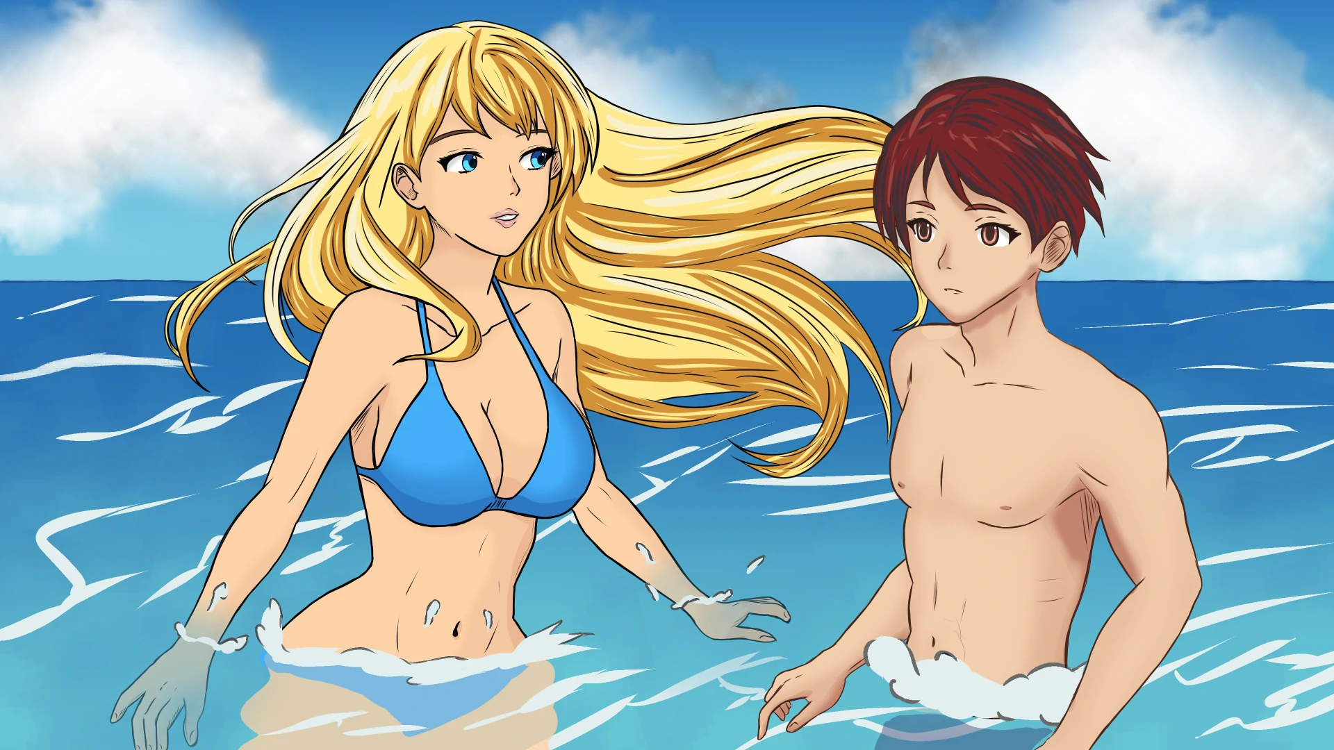 【亚洲SLG/AI汉化/2D】夏季0.27c AI汉化版【PC+安卓/0.8G/更新】