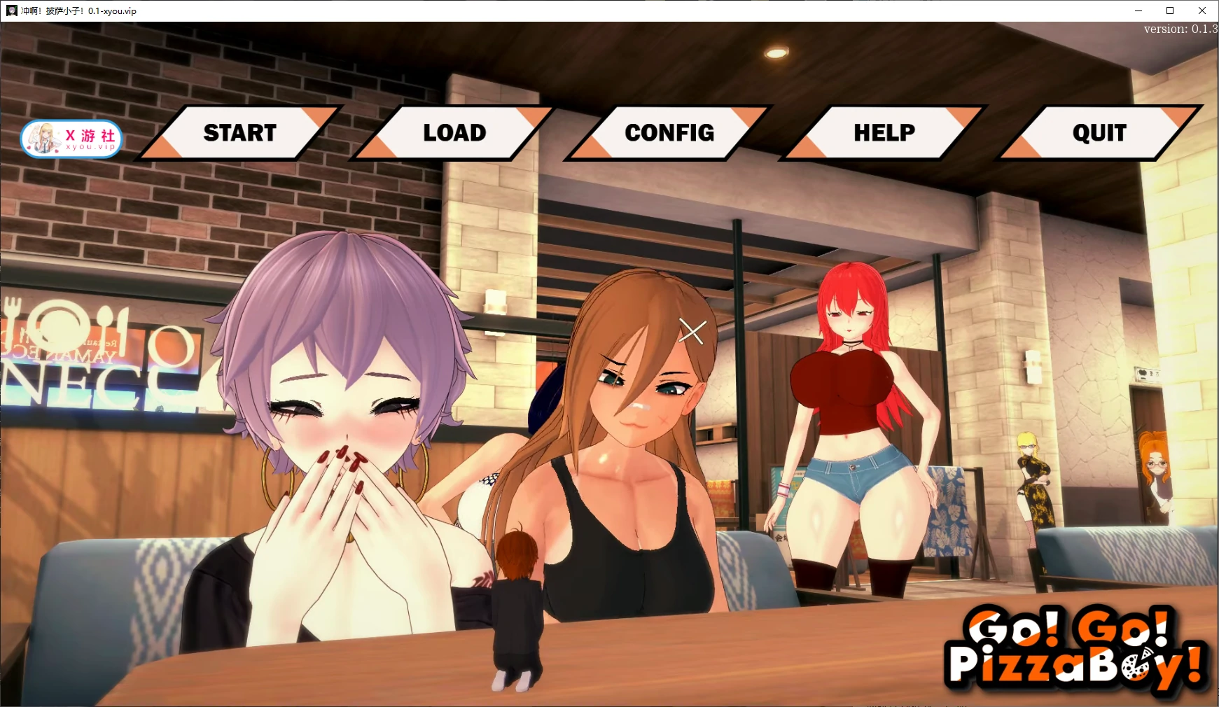 【日系SLG/AI汉化/3D】冲啊！披萨小子！0.1.3 AI汉化版【PC+安卓/2.2G/更新】