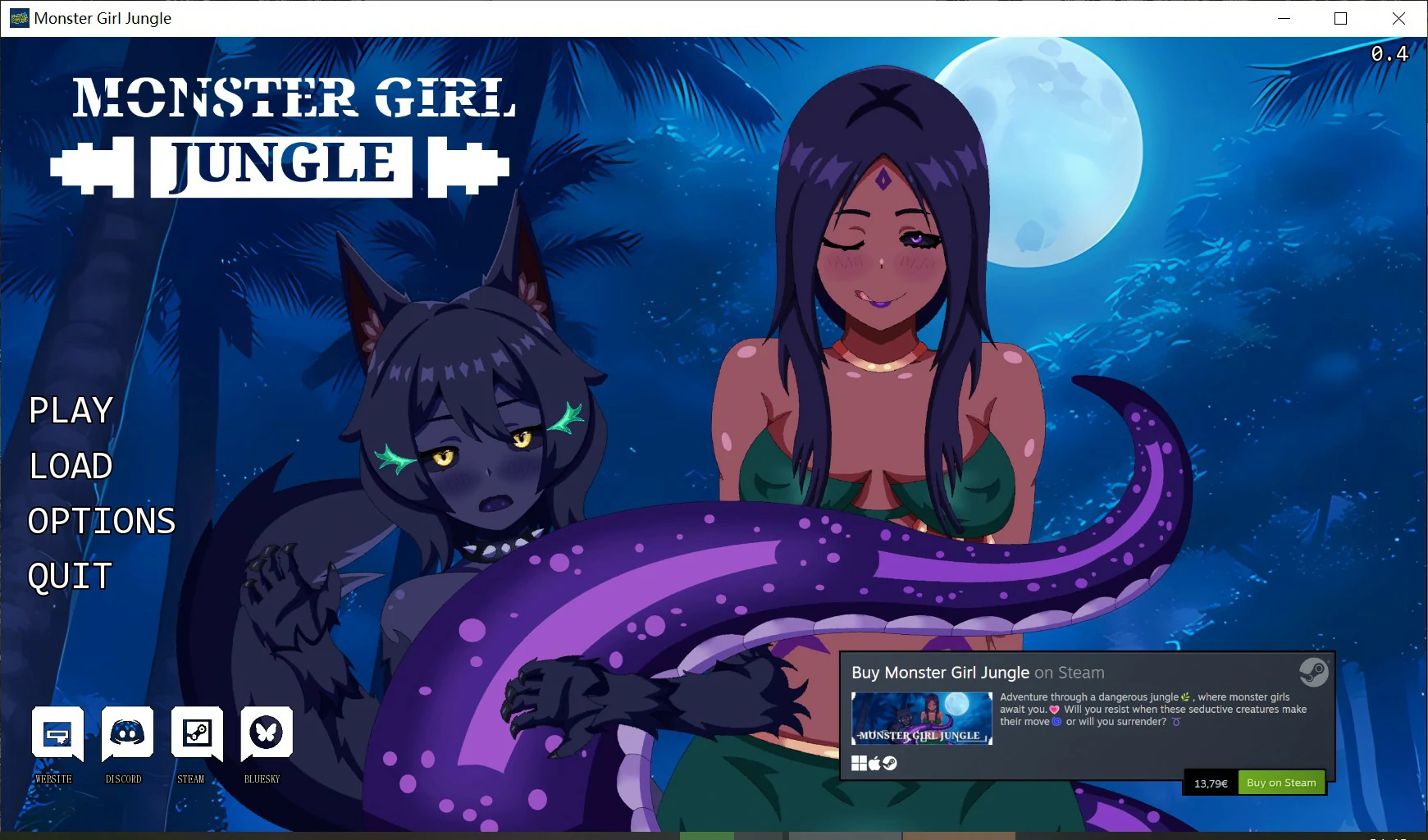【欧美SLG/官中/魔物娘】魔物娘丛林0.4 官方中文步兵版【PC/0.73G】