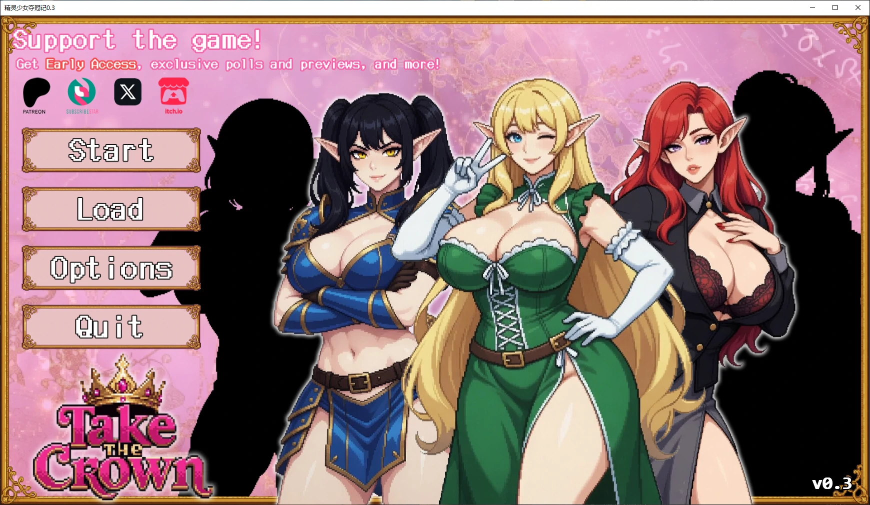 【日系SLG/AI汉化/后宫】精灵少女夺冠记0.3 AI汉化版【PC+安卓/3G/更新】