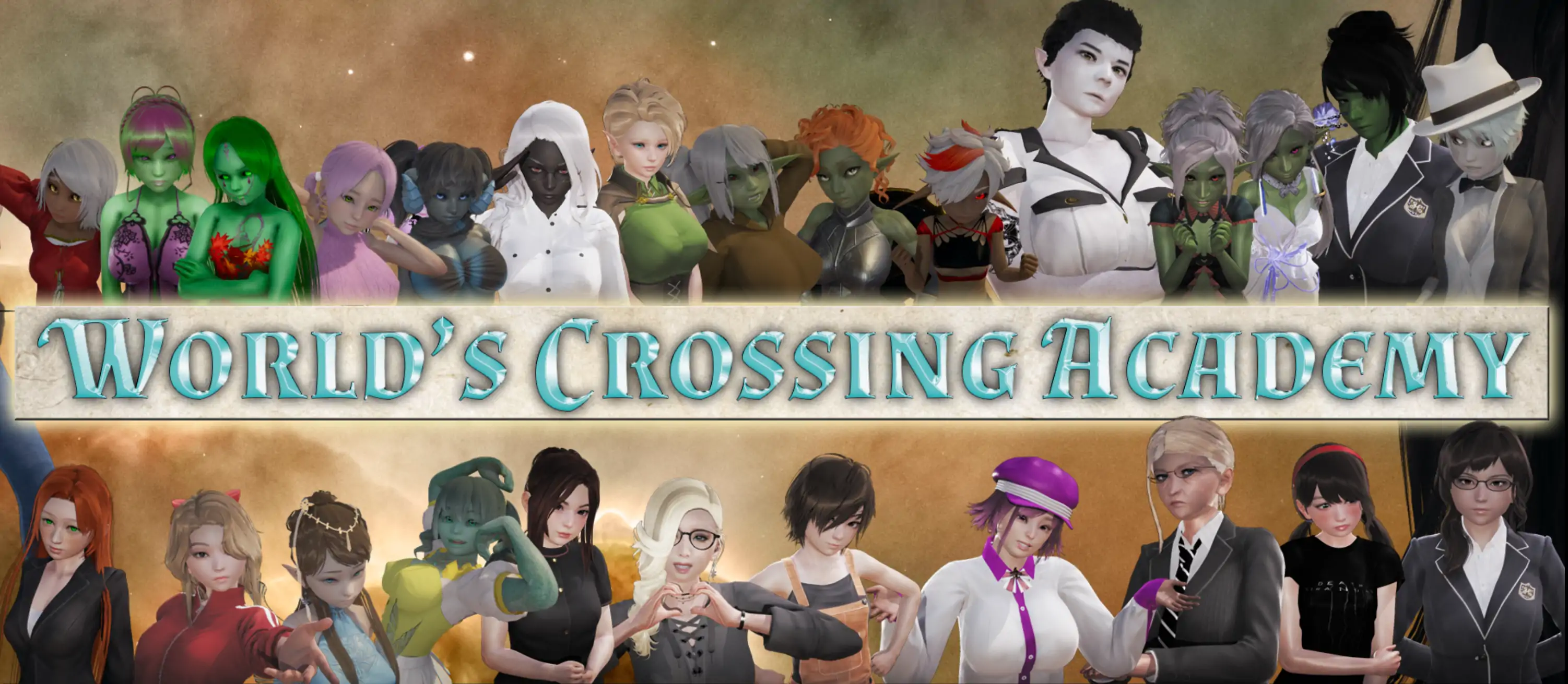 【欧美SLG/AI汉化/后宫】世界交汇学院1.4.8.2 AI汉化版【PC+安卓/5.65G/更新】