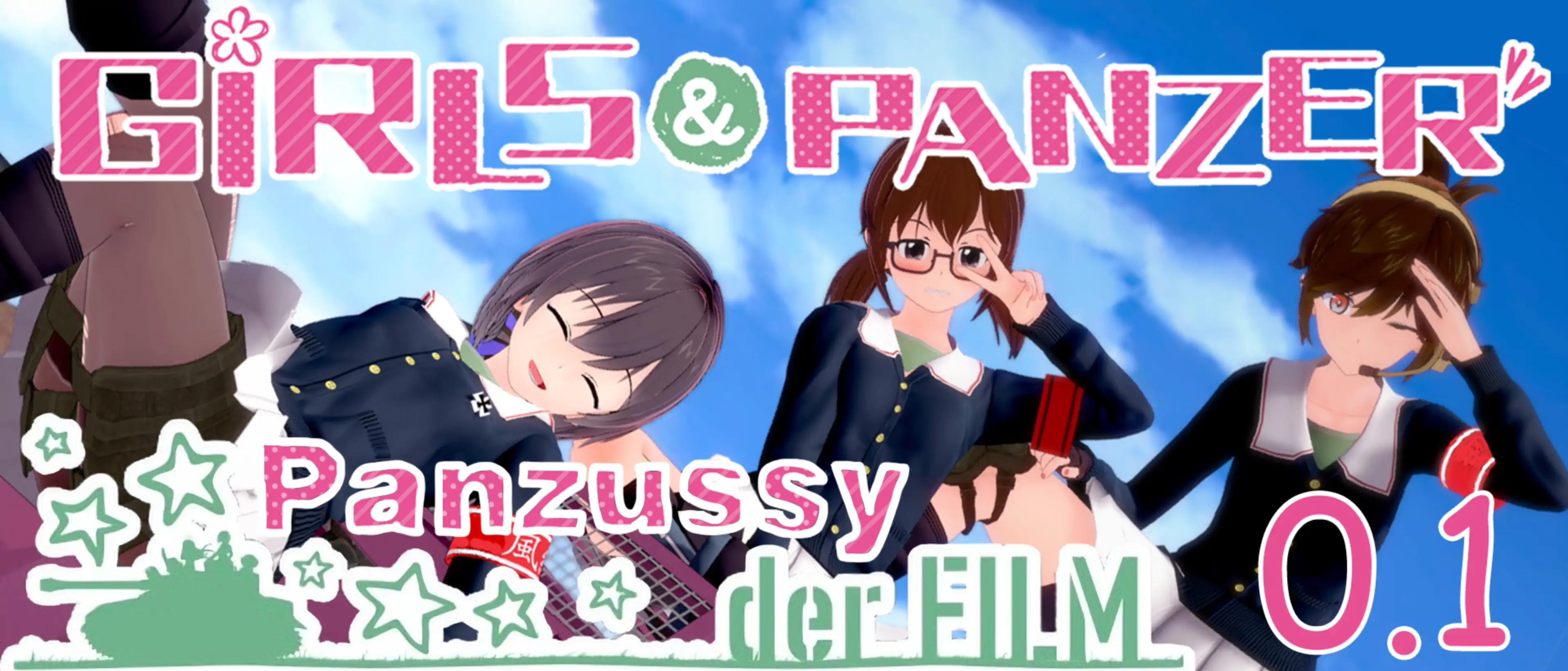 【日系SLG/AI汉化/3D】少女与战车：Panzussy篇 剧场版0.8.0 AI汉化版【PC+安卓/3.15G/更新】