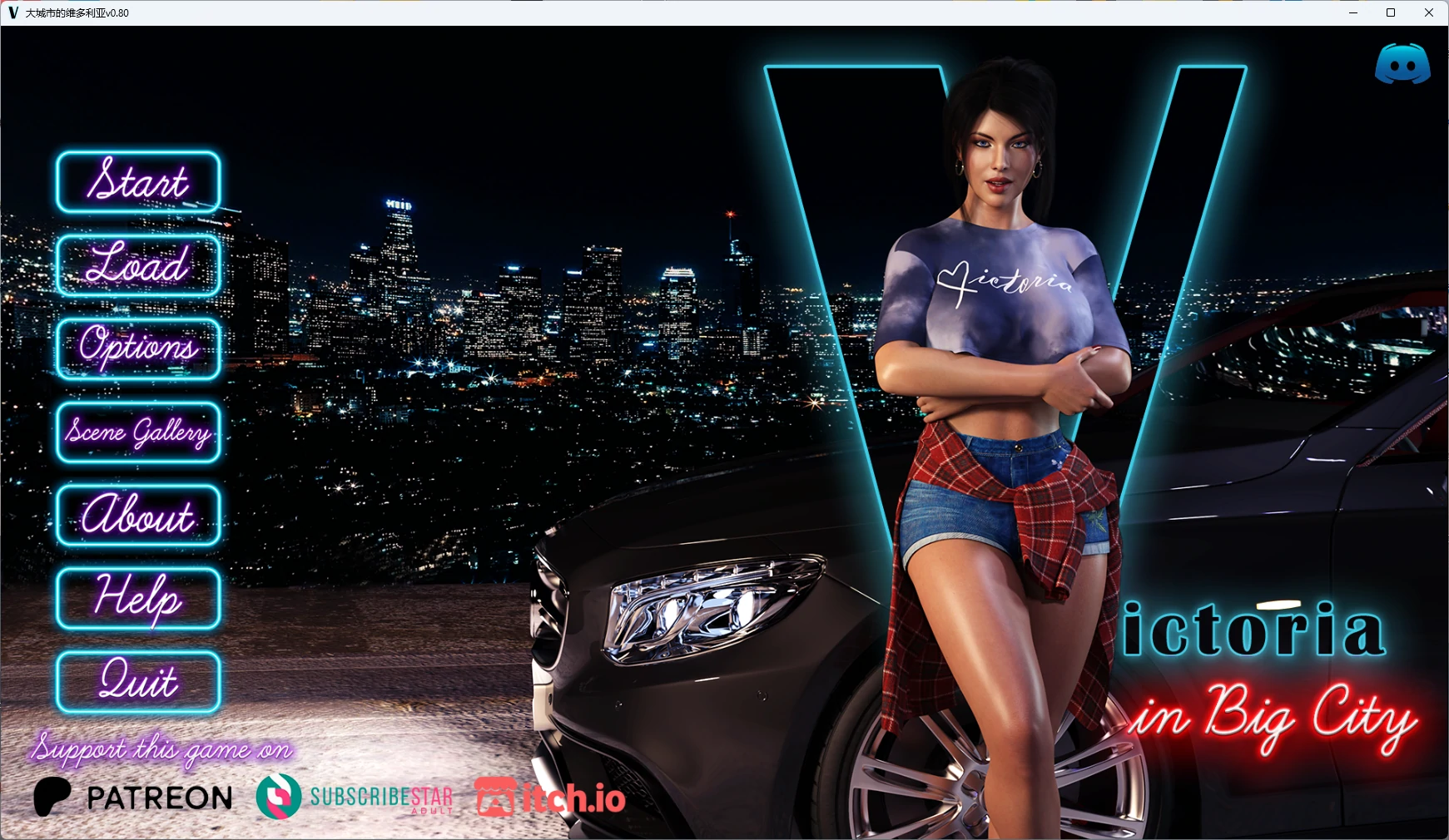 【欧美SLG/AI汉化/女同】 大城市的维多利亚v0.80 AI汉化版【PC+安卓/9.66G/更新】