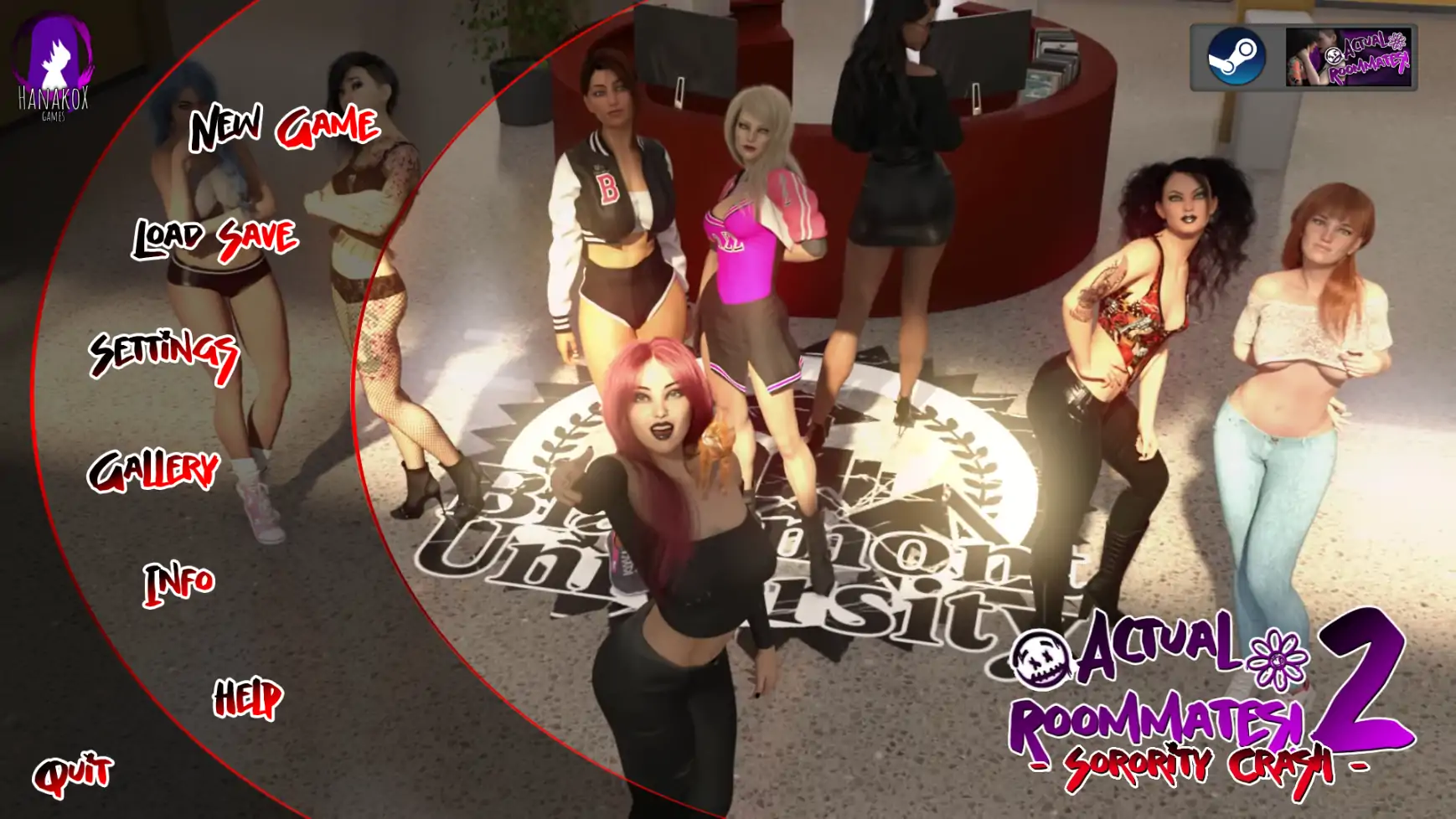 【欧美SLG/AI汉化/3D】真正的室友2姐妹狂欢会 AI汉化版【PC+安卓/2.72G/更新】