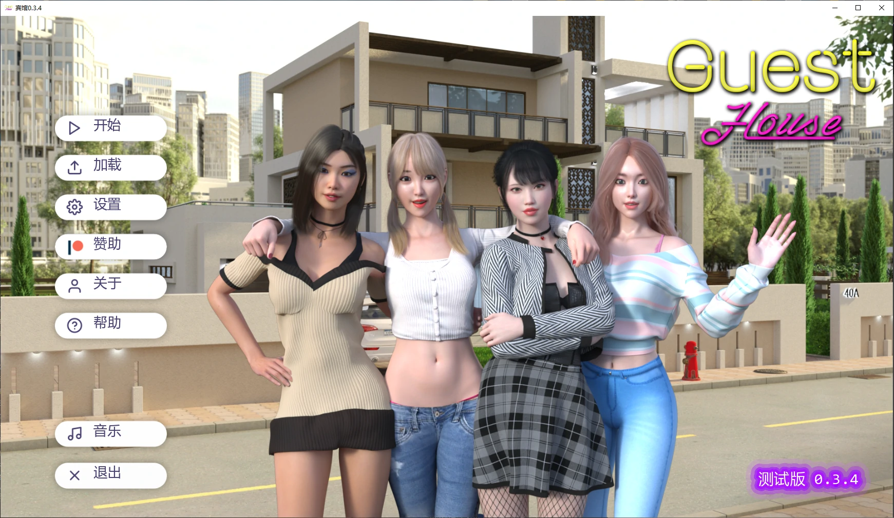 【欧美SLG/AI汉化/后宫】宾馆0.3.4 AI汉化版【PC+安卓/5.4G/更新】